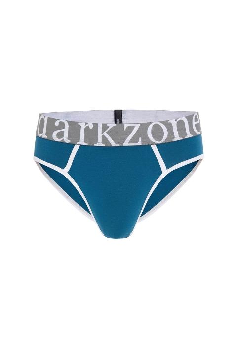 Geniş Lastikli Biyeli Petrol Mavisi Erkek Slip Darkzone 6808