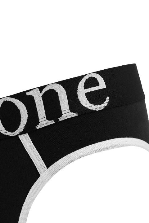 Geniş Lastikli Biyeli Siyah Erkek Slip Darkzone 6801 - Görsel