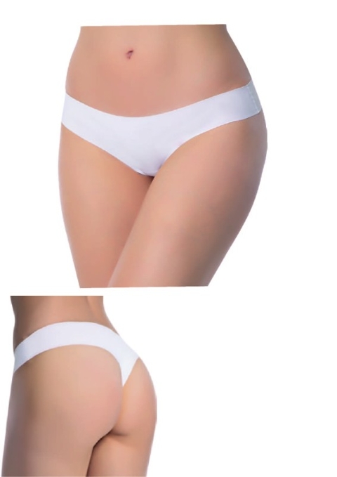 Yüksek Bel Esnek Külot 2Li Paket Öztaş 21102 - Beyaz