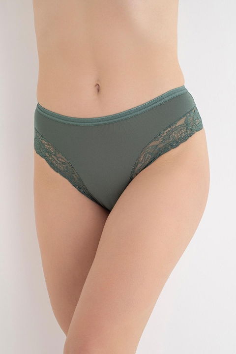 Yüksek Bel Esnek Kadın Bikini Külot G-Box 914 - 2