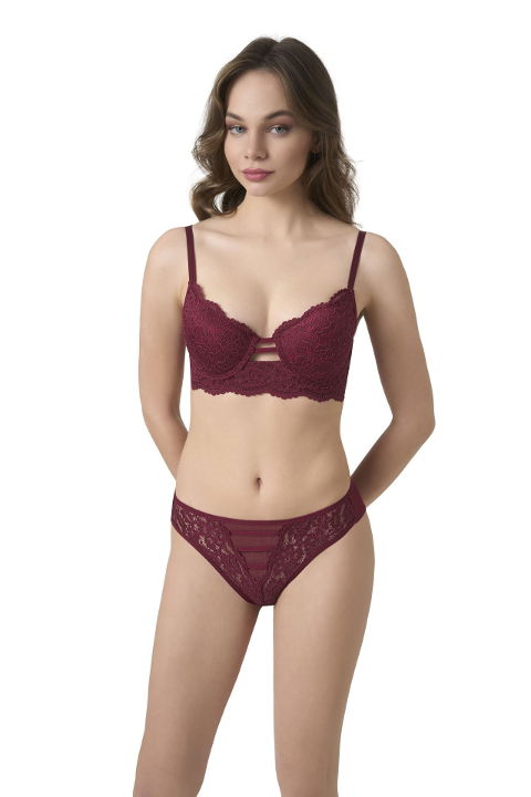 Balenli Dantel Detaylı Sütyen Takım Büşra 302 - 2