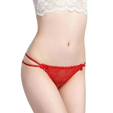 Venlisa Dantel Detaylı Çapraz Bantlı String Külot Venlisa 104 - Görsel 3