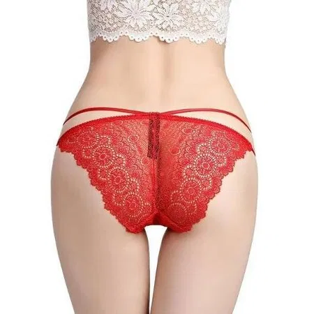 Venlisa Dantel Detaylı Çapraz Bantlı String Külot Venlisa 104 - Görsel 5