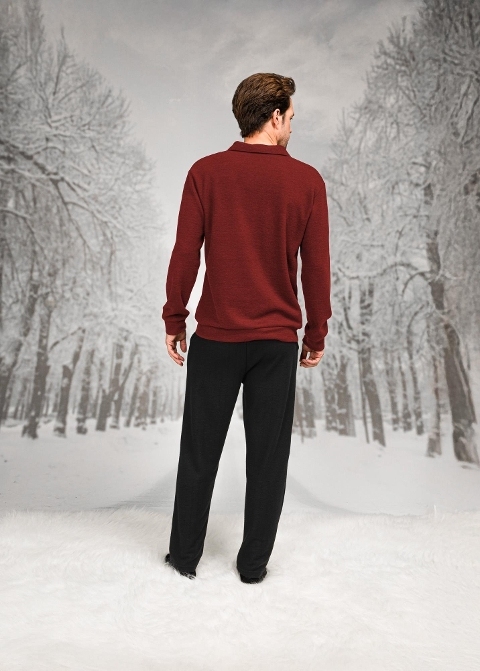 Pamuklu Uzun Kollu Erkek Pijama Takımı Doreanse 26K4590 - 2