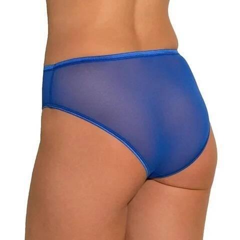 Şeffaf Dantel Detaylı String Külot Venlisa 6200 - Mavi