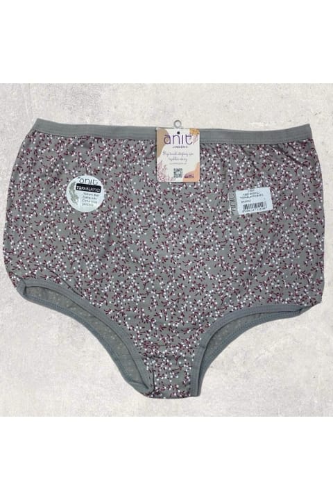 Bambu Yüksek Bel Kadın Külot Mor Anıt 3880 - Asorti