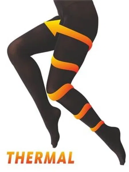 Termal 40 Denye Kadın Külotlu Çorap Somon Dore 82 - 2