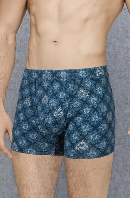 Yılan Desenli Modal Pamuk Boxer Doreanse 1748 - Yılan Desen