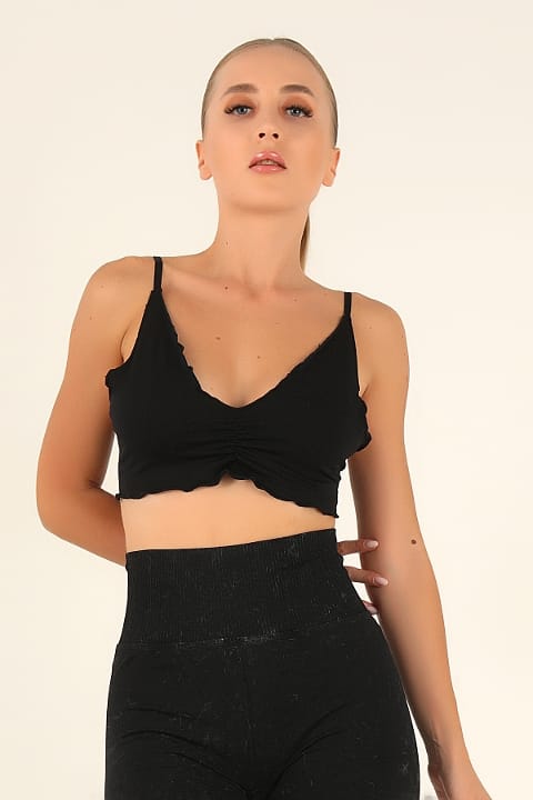 Doremi Büzgü Detay Ayarlanabilir Askılı Büstiyer 002-T15443 - 2