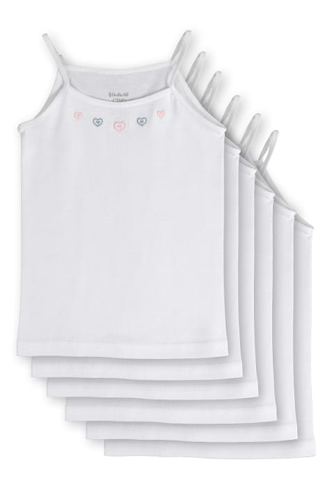 DOREMI DoReMi %100 Pamuk İnce Askılı Kız Çocuk Atlet 002-221223 - Görsel 4