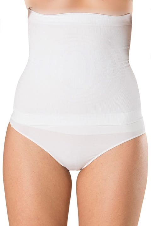 Dikişsiz Yapı ile Beyaz Bel Korse FormActive 1050 - Beyaz