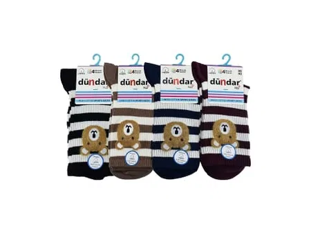 Yıkamalı Dikişsiz Kokulu Kadın Çorap 12'li Dündar 4209-24 - 2