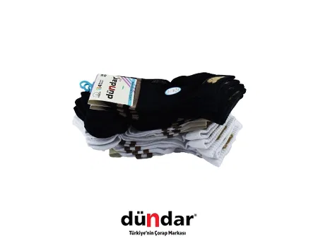 Dikişsiz Kokulu Patik Çorap Mor Dündar 4308 - Asorti