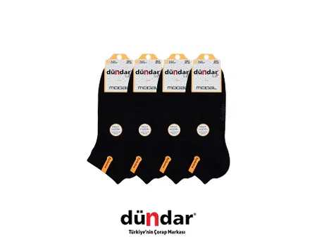 Dikişsiz Antibakteriyel Modal Patik Çorap Seti Dündar 6838 - Asorti