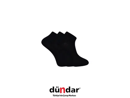 Dikişsiz Antibakteriyel Modal Patik Çorap Seti Dündar 6838 - Asorti