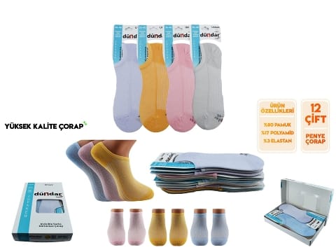 Dikişsiz Yıkamalı Penye Külotlu Çorap Dündar 5572