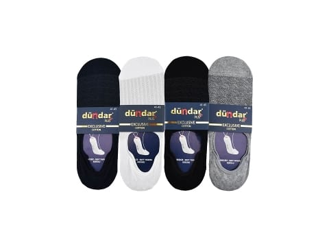 Dikişsiz Antibakteriyel Desenli Erkek Çorap Seti Dündar 6906 - 2