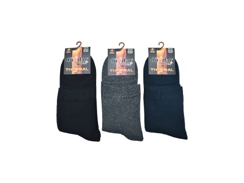 Dikişsiz Antibakteriyel Termal Patik Çorap Seti Dündar 5978 - 2
