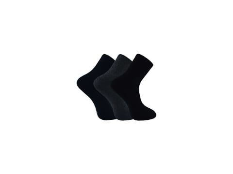 Dikişsiz Antibakteriyel Termal Patik Çorap Seti Dündar 5978 - Koyu Renk Asorti