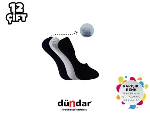 Likralı Dikişsiz Yıkamalı Kokulu Erkek Penye Babet Dündar 8207 - Beyaz