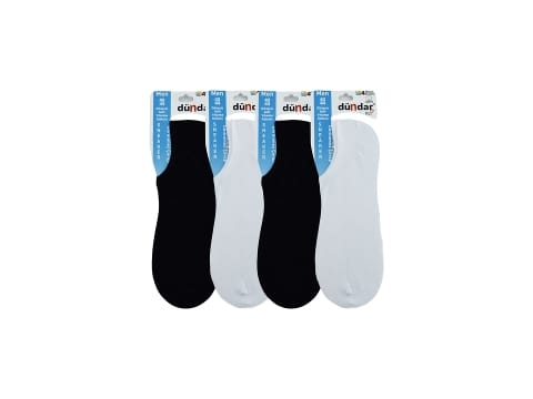 Dikişsiz Pamuklu Sneaker Çorap Seti Dündar 5558 - 2