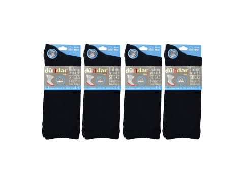 Pamuklu Antibakteriyel Dikişsiz Erkek Çorap Seti Dündar 5053 - 2