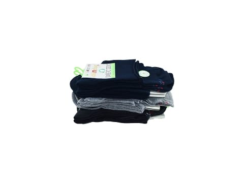 Dikişsiz Antibakteriyel Bambu Patik Çorap Seti Dündar 0614 - Koyu Renk Asorti