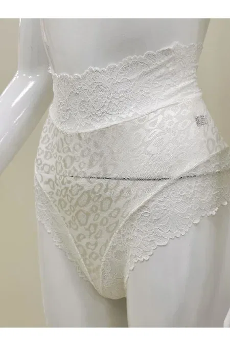 Ekru Dantelli Tek Parça Body Sistina 1012 - Ekru