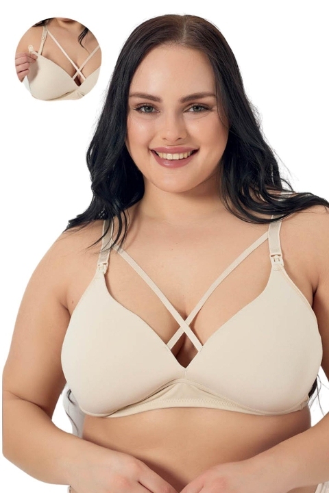 Çapraz İpli Emzirme Sütyeni Godewo 7035 - 2