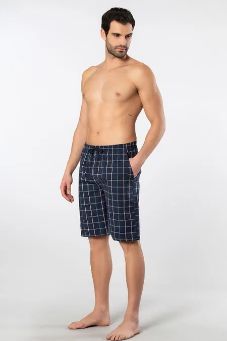 Cepli Pamuklu Elastan Bermuda Alt Cacharel 2241 - Lacivert 8