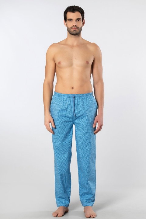 Desenli Pamuklu Cepli Pijama Altı Cacharel 2240