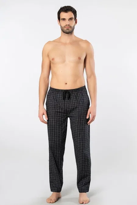 Pamuklu Esnek Yapı Siyah Pijama Altı Cacharel 2240 - Siyah 2