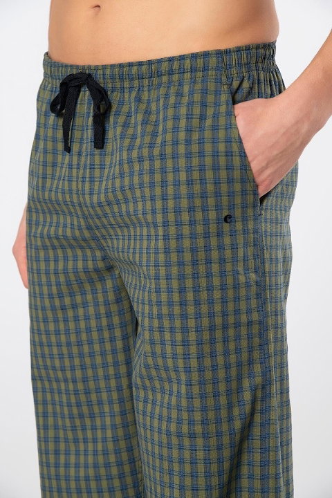 Pamuklu Esnek Tek Alt Pijama Cacharel 2240 - 2