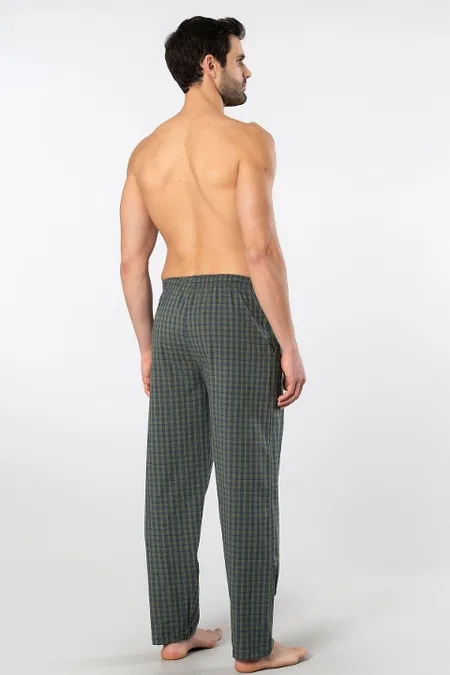 Pamuklu Esnek Tek Alt Pijama Cacharel 2240 - Yeşil 3
