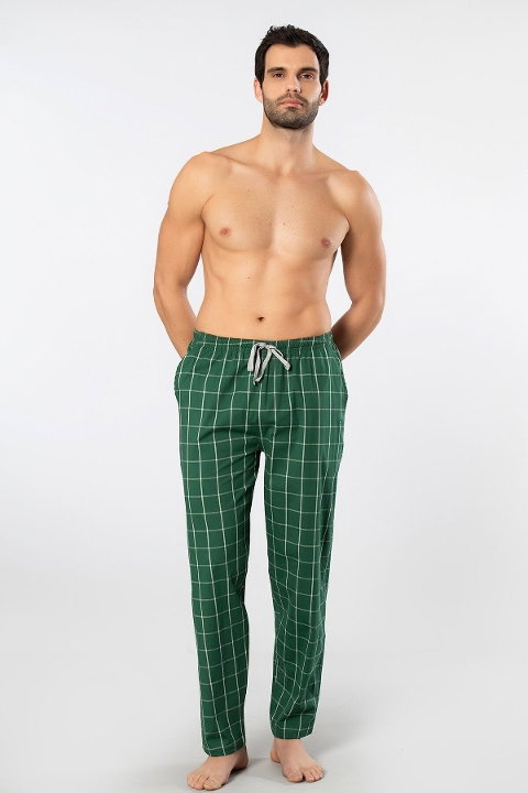 Pamuklu Esnek Erkek Pijama Altı Cacharel 2240