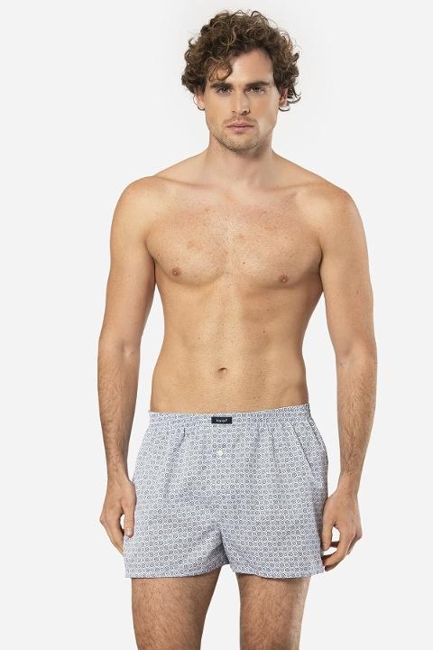 Desenli Pamuk Polyester Erkek Boxer Türen 140