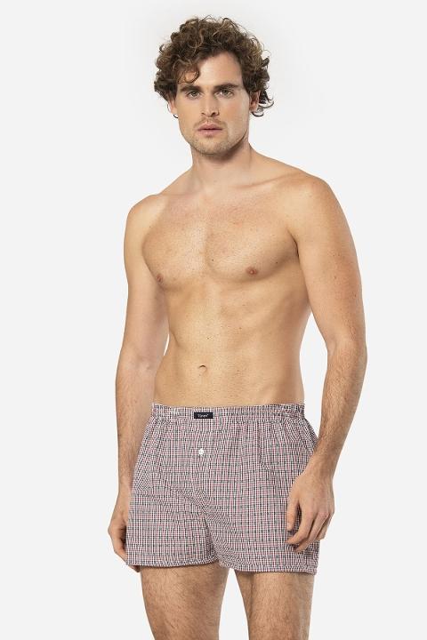 Desenli Pamuk Polyester Erkek Boxer Türen 140 - Görsel