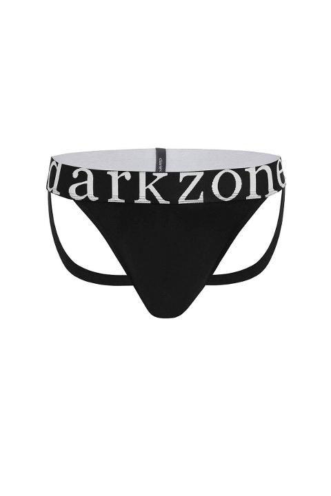 Arkası Açık Fantezi Siyah Erkek Jockstrap Darkzone 6851 - Görsel