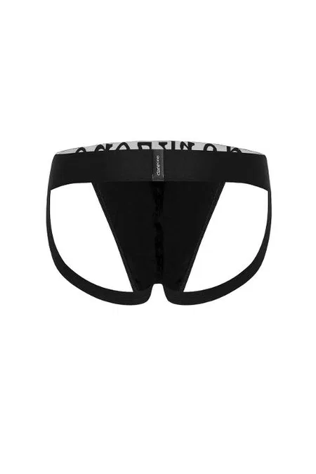 Arkası Açık Fantezi Siyah Erkek Jockstrap Darkzone 6851 - Görsel