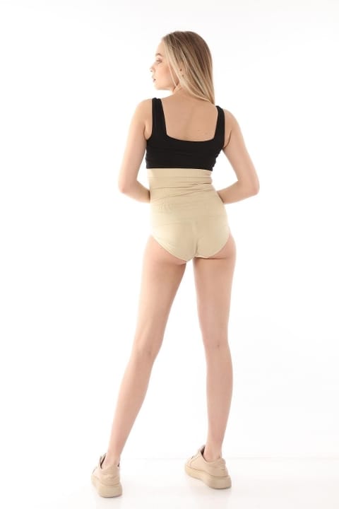 Yüksek Bel Agraflı Toparlayıcı Korse FormActive 1032 - Ten