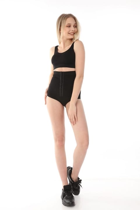 FormActive Yüksek Bel Agraflı Toparlayıcı Korse FormActive 1032 - Görsel 8