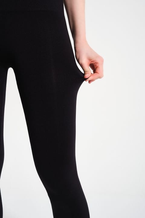 Ultra Yüksek Bel Korse Tayt Bel ve Karın Destekli FormActive 1450 - Siyah