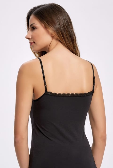 Dantelli Modal İp Askılı Atlet İlke 2303 - 2