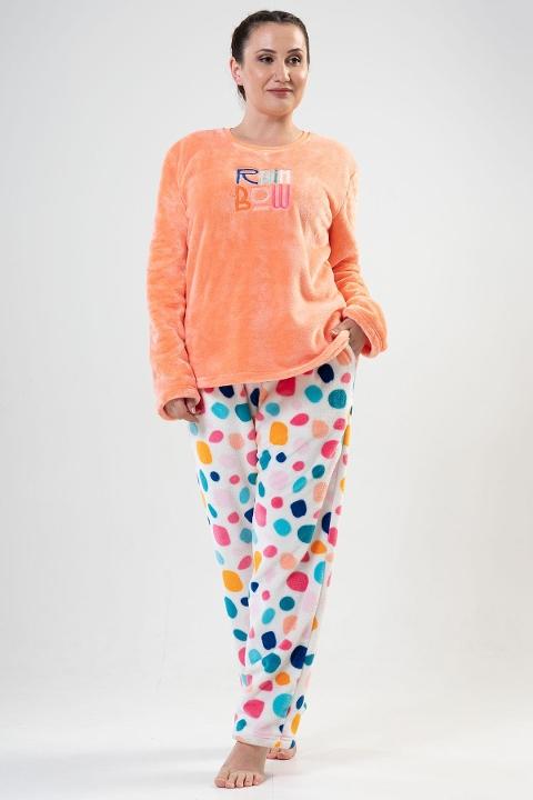 Vienetta Polar Kumaşlı Kadın Pijama Takımı Vienetta 202110