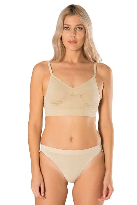 Geniş Kemerli Ayarlanabilir Jartiyer Takımı FormActive 1095 - Ten