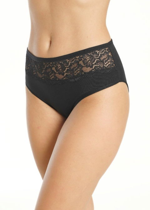 Dantelli Yüksek Bel Külot  Öztaş 21008