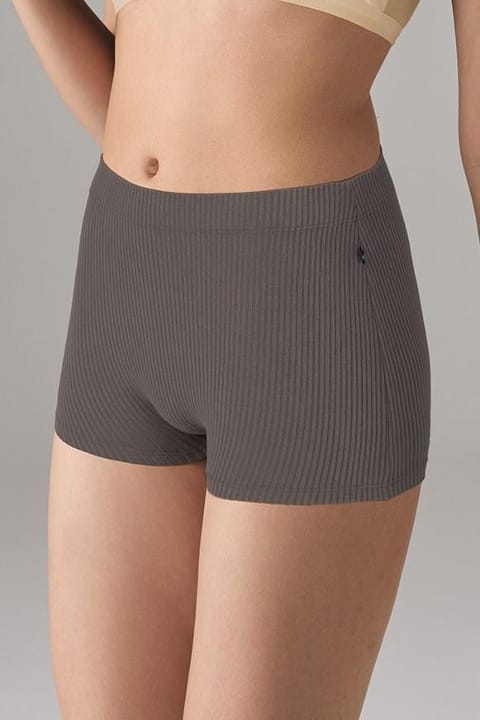 Yüksek Bel Spor Şort Viskon Elastan Doreanse 8162