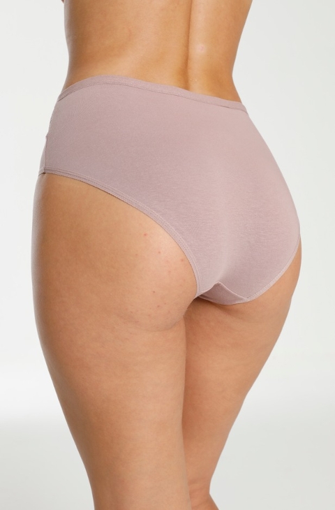 Dantelli Yüksek Bel Külot Mor Öztaş 21007 - Görsel