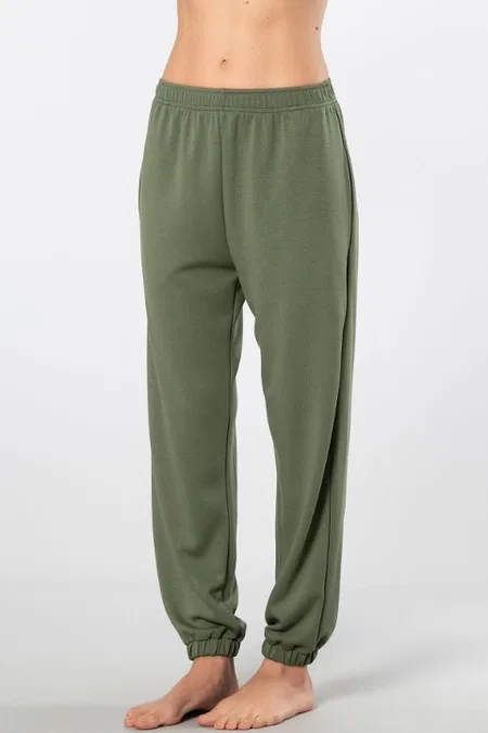 Cepli Lastikli Jogger Kadın Pantolon Türen 3614 - 2