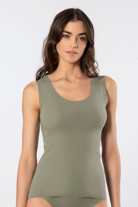 Pamuklu Lazer Kesim Atlet Lila Türen 906 - 2